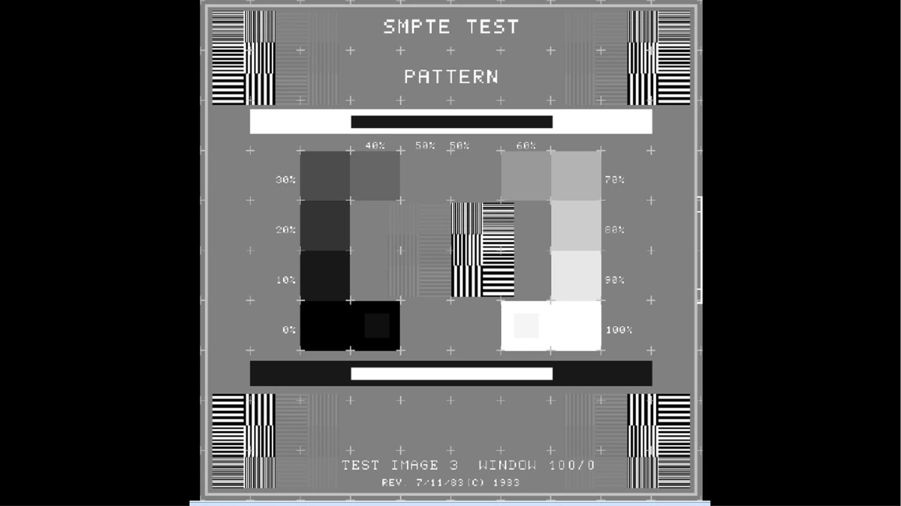How to Evaluate a SMPTE Pattern
